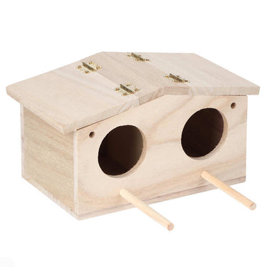 Nichoir oiseau double